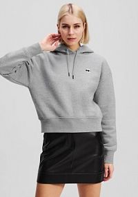 Bluza przez głowę Karl Lagerfeld  szara A3W20053