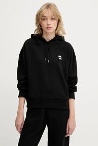 Bluza przez głowę Karl Lagerfeld  czarna A3W20053