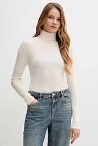 Sweter MC2 Saint Barth  beżowy damski EKA0001