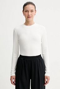 Longsleeve Marc O'Polo  biały damski 5000007827