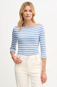 Longsleeve Tommy Hilfiger  niebieski damski WW0WW40589.