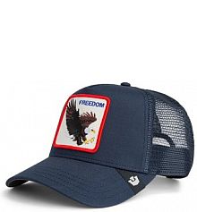 Czapka z daszkiem Goorin Bros  niebieska damska 101.2541