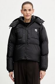 Kurtka puchowa Karl Lagerfeld  czarna damska A3W15020