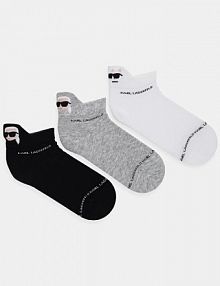 Skarpetki Karl Lagerfeld  szare damskie A1W47024