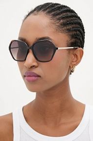 Okulary Guess  brązowe damskie GU00134.5552F