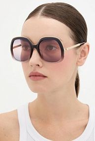 Okulary Chloe  bordowy damskie CH0327S