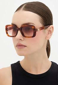 Okulary Chloe  brązowe damskie CH0333S