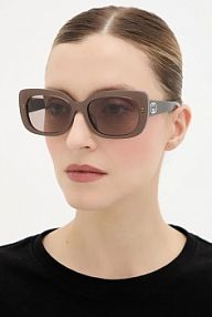 Okulary Gucci  brązowe damskie GG1979SK