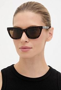 Okulary Emporio Armani  brązowe damskie 0EA4259U