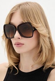 Okulary Tom Ford  brązowe damskie FT1222.6052F