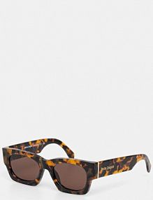 Okulary Palm Angels  brązowe damskie PERI089.51606