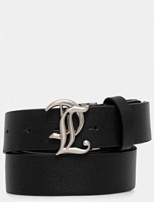 Pasek Juicy Couture  czarny damski WIJJ98537WL7