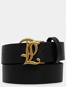 Pasek Juicy Couture  czarny damski WIJJ98537WL7