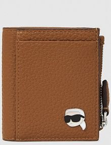 Portfel Karl Lagerfeld  brązowy damski A4W32005