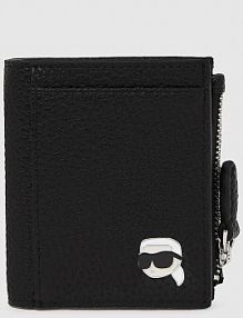 Portfel Karl Lagerfeld  czarny damski A4W32005