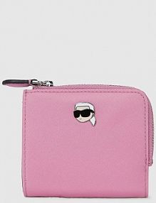 Portfel Karl Lagerfeld  różowy damski A4W32012