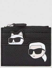 Portfel Karl Lagerfeld  czarny damski A4W32079