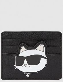 Portfel Karl Lagerfeld  czarny damski A4W32080