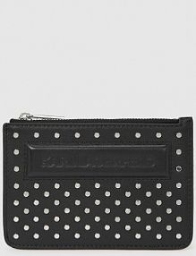 Portfel Karl Lagerfeld  czarny damski A4W32028
