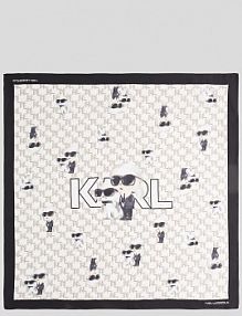 Chusta Karl Lagerfeld  biała A3W33066