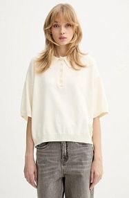 Sweter Gestuz  żółty damski 10910940