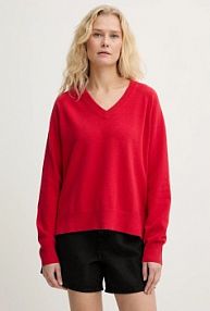 Sweter Levi's  czerwony damski 0046F