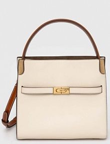Torebka shopperka TORY BURCH  beżowa 158641.122