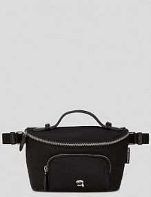 Saszetka nerka Karl Lagerfeld  czarna damska A3W30127