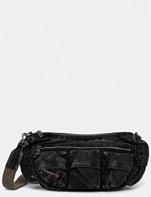 Saszetka nerka Diesel  czarna damska X10220.P4485