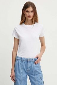 T-shirt Boss Orange  biały damski 50506973