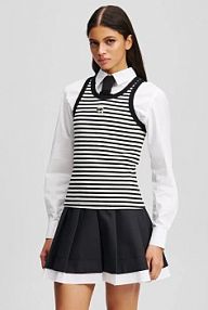 Top Karl Lagerfeld  czarny damski A3W17079