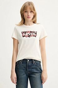T-shirt Levi's  beżowy damski 17369.3189