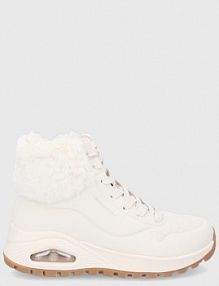 Śniegowce Skechers  beżowe damskie 167274