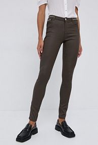 Spodnie eleganckie Morgan  zielone damskie PALONA