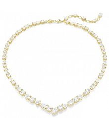 Naszyjnik Swarovski  złoty 5743826