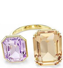 Pierścionek Swarovski  złoty 5725751