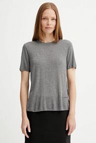 T-shirt Calvin Klein  szary damski LV044A307G