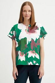 Bluzka Calvin Klein  zielona damska LV044C197G