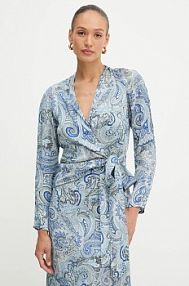 Bluzka Marciano by Guess  niebieska damska 5YGH11.7298A