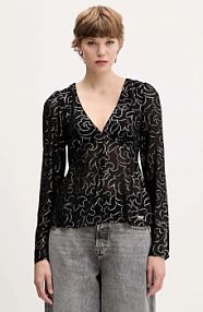 Bluzka Tommy Jeans  czarna damska DW0DW21459