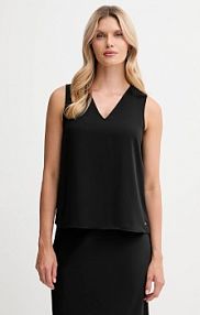 Bluzka Calvin Klein  czarna damska LV044D164G