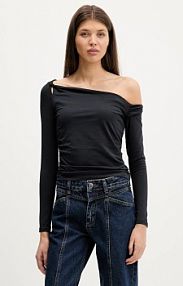 Longsleeve Abercrombie & Fitch  czarny damski KI139.5885.90