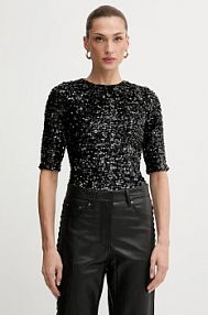 Body bardot  czarne 60116TB