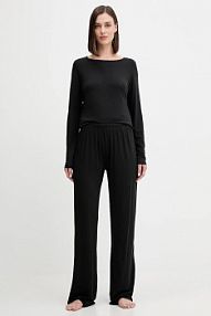 Piżama Emporio Armani Underwear  czarna damska EW002493.AF15