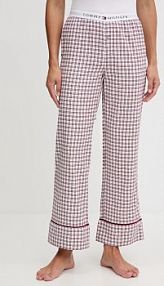 Piżama Tommy Hilfiger  bordowy damska UW0UW06149