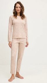 Piżama Fila  beżowa damska FPW4219