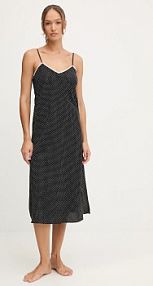 Piżama Lauren Ralph Lauren  czarna damska ILN02439