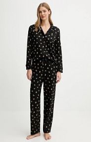 Piżama Lauren Ralph Lauren  czarna damska ILN92467F