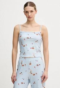 Piżama Abercrombie & Fitch  niebieska damska KI146.5104.11