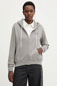 Bluza rozpinana Polo Ralph Lauren  szara damska 211971693